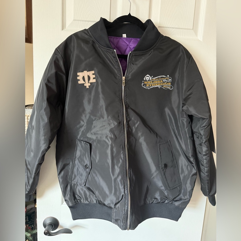 Melissa Etheridge Limited Edition Tour Crew Jacket 2025 Black Size M New